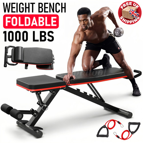 Foldable weight bench - foldable,