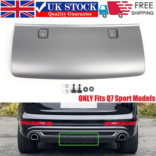 Rear bumper tow hook bar - hook, cover
