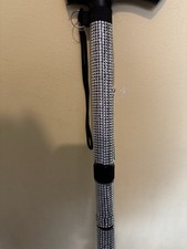 Silver Diamanté Walking Cane