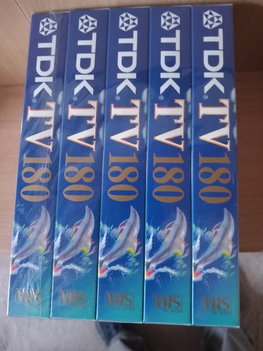 Tdk 180 hours blank - tdk, e-180