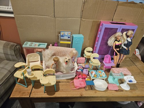 Barbie dolls and - dolls, house