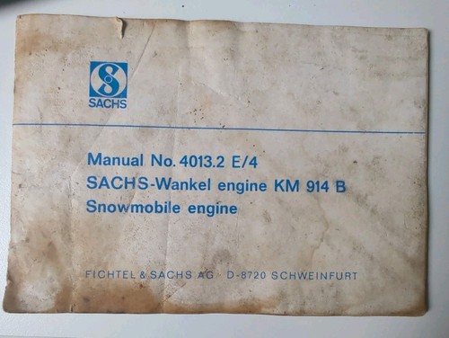 Vintage oem sachs wankel - vintage,