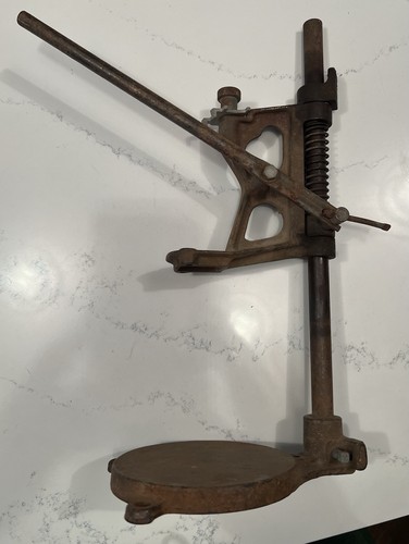 Antique rustic cast iron - iron, bench