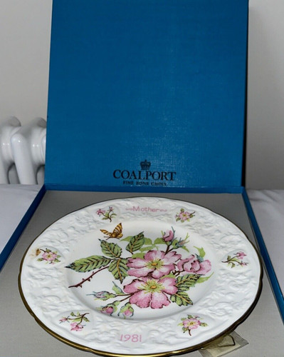 Coalport plate mother 1981 - mother,