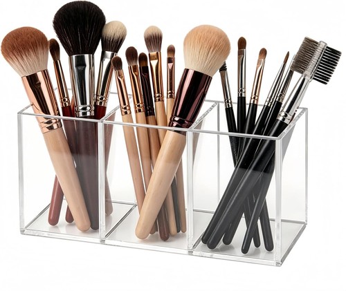 Slot acrylic makeup brush - acrylic,