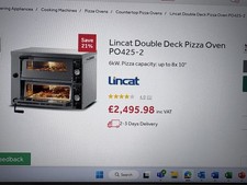 Used Lincat PO425-2 Double