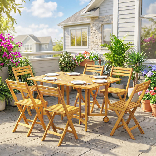 Set garden dining - 7, extending