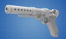 Jyn Erso A-180 Blaster Pistol