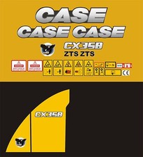 Case CX35B ZTS Mini Digger Decal Kit