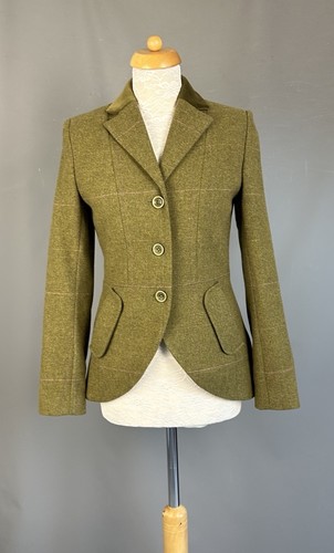 Joules jacket green tweed - joules,
