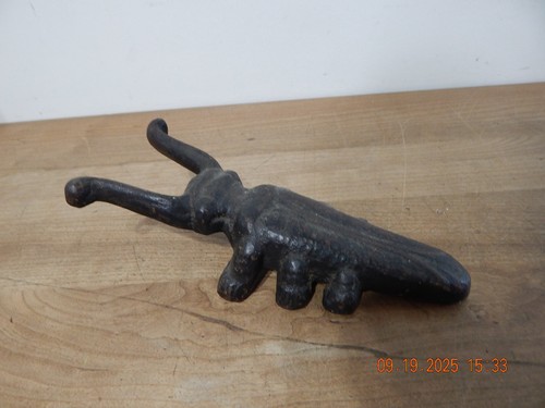 Nice vintage cast iron beetle - vintage,