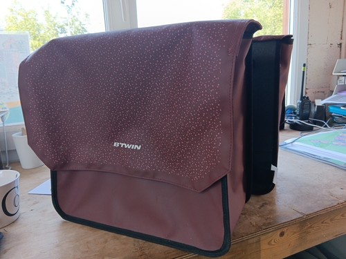 Btwin large bicycle panniers - btwin,
