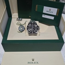 Rolex Sea-Dweller Deepsea 126660 44mm Dive Watch Box Papers Full Set Submariner