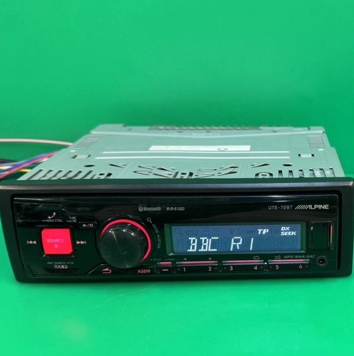 Alpine ute 72bt car radio - in,