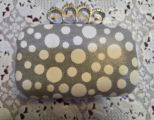 Black white polka dot - &,