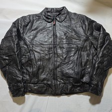 First Gear V Bomber Leather