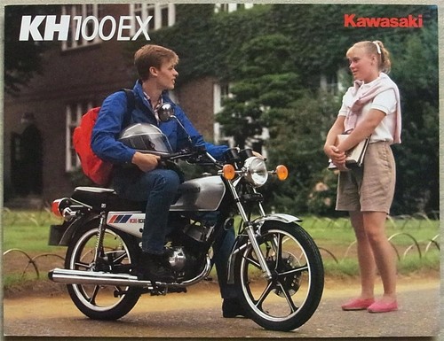 Kawasaki kh100ex motorcycle - kh100ex,