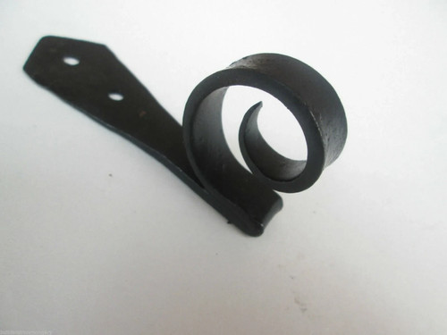 Rustic iron coat - , hook