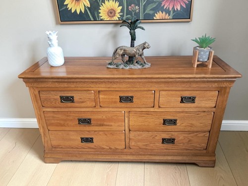 Vintage country oak - country, chest