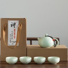 Serene Celadon Green Tea Set -