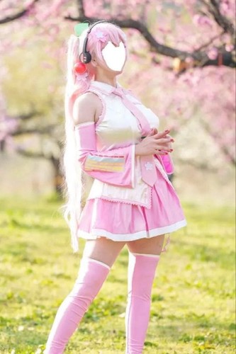 Hatsune miku sakura cosplay - miku,