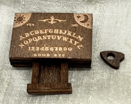 Dolls house handcrafted ouija - house,