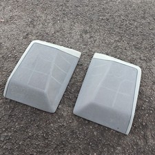 Mercedes-Benz W126 SEC SEL Grey Speaker Grill Cover Set L and R  1268270124-0224