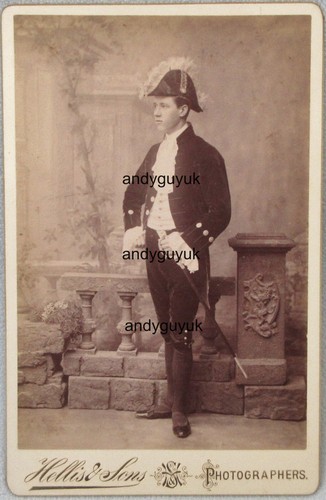 Cabinet card young man - man, in