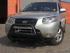 HYUNDAI SANTA FE STAINLESS STEEL BLACK AXLE NUDGE A-BAR BULL BAR 2006-2012 W K