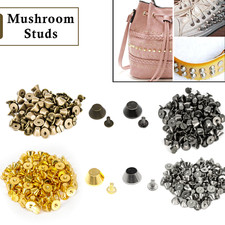 15mm Mushroom Cone Studs