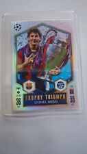 Match Attax Champions League 24-25  Trophy Triumph  Lionel Messi With Protector