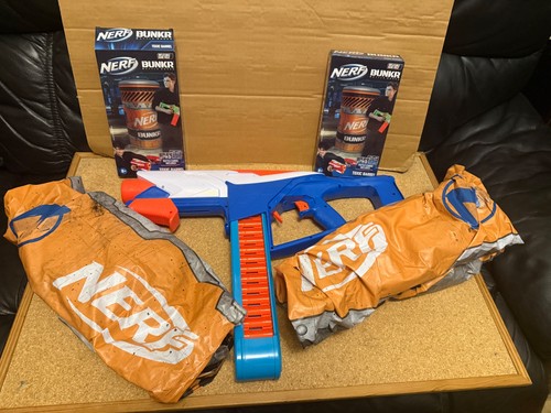 Nerf gun bundle x2 bunker - nerf,
