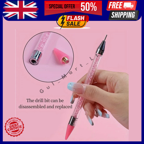 Rhinestone picker pen - rhinestone, wax