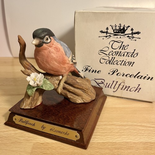 Bullfinch bird fine porcelain - bullfinch,