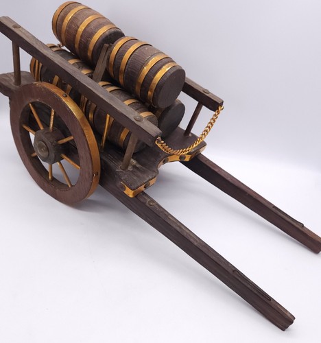 Vintage wooden cart - vintage,