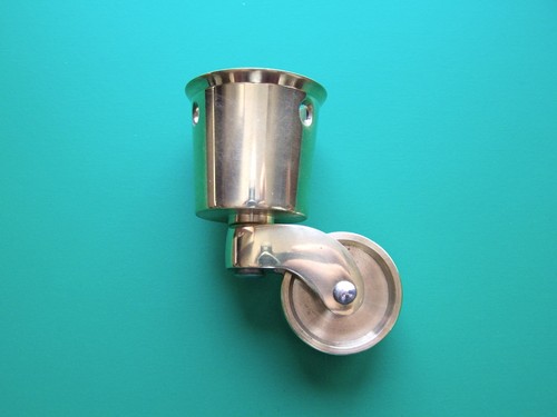 Brass casters table chairs - casters,