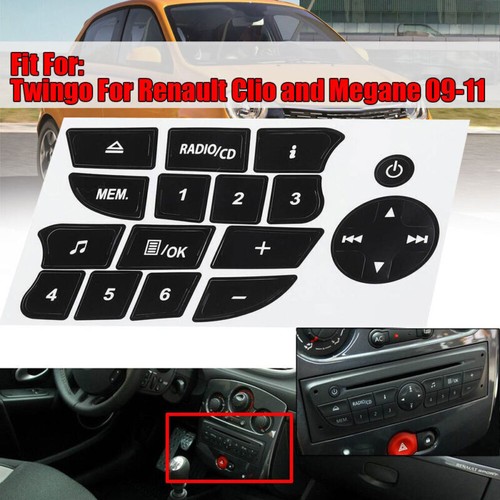 Car interior radio button - interior,