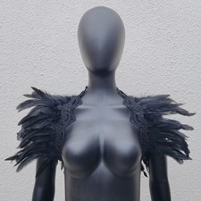 Feather Cape Shawl Stole