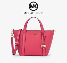 MICHAEL KORS PRATT Tote Crossbody Small Light Berry Sorbe 2way Bag JPN Limited
