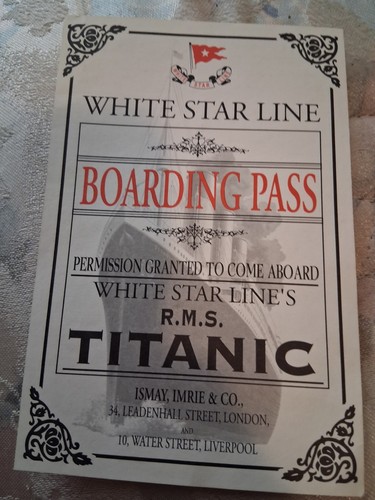 Titanic the artifact - titanic,