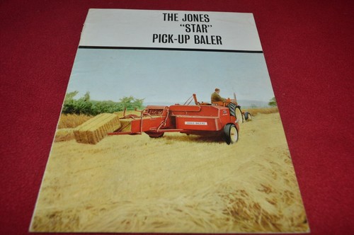 Jones star pick baler - jones,