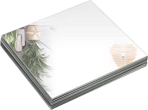 Set square mirror - 12, candle