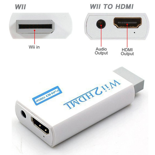 Wii hdmi adapter converter - adapter,
