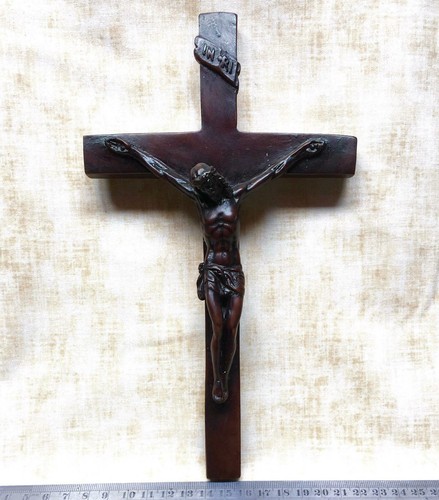 Resin crucifix wall - resin,