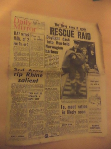 Daily mirror old vintage orig - daily,