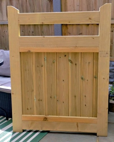 Treated timber garden gate - garden,