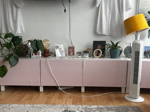 Ikea besta white unit - white,