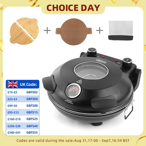 Electric pizza oven - electric, portable