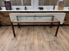 Vintage G Plan Glass Top Coffee Table MCM/Retro