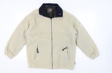 Wynnster Women's Beige Fleece Jacket Size 12